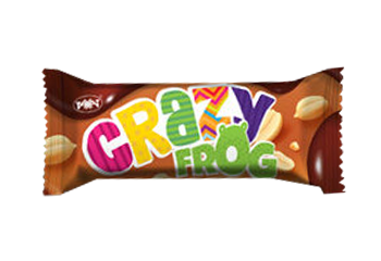 Конфеты «CRAZY FROG» мини-батончик 