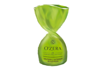 Конфета O'Zera пралине с цельным фундуком