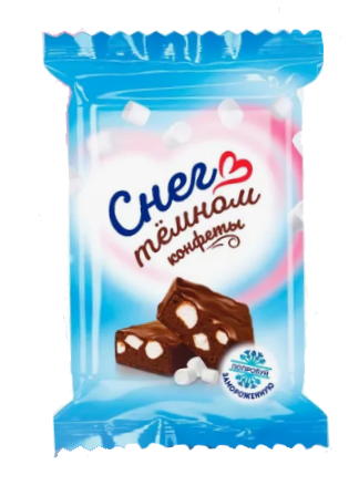 Конфета "Снег в темном"